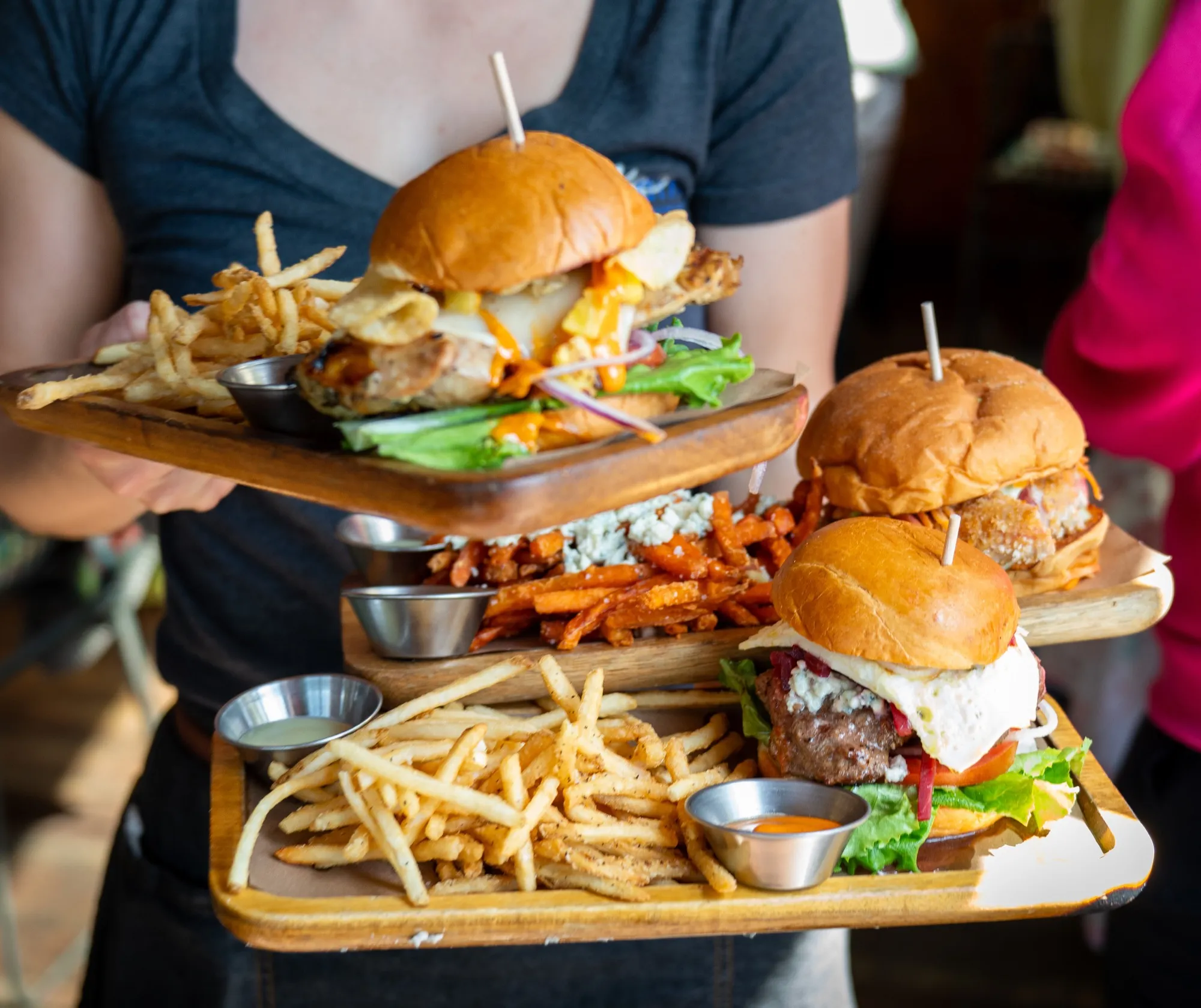 Dunedin burgers and fries